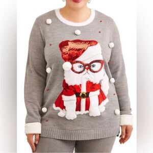Festive Cat Sweater